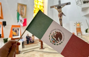 Imagen de celebraciones de la Independencia de México en templo católico. Crédito: EWTN Noticias