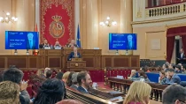 Jaime Mayor Oreja inauguró la VI Cumbre Transatlántica de la Political Network for Values en el Senado de España.