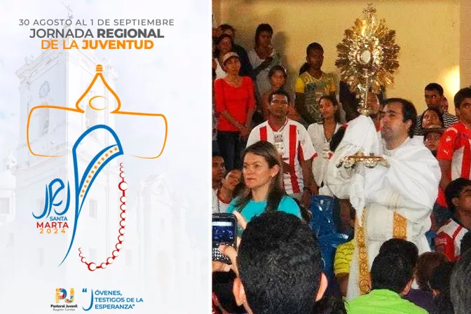 Logo de la Jornada Regional de la Juventud - Región Caribe 2024 — Participantes del encuentro de 2013 en Santa Marta.