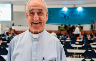 Monseñor José Luis Azcona en la 56ª asamblea general de la CNBB en Aparecida (San Pablo) en 2018. Crédito: CNBB