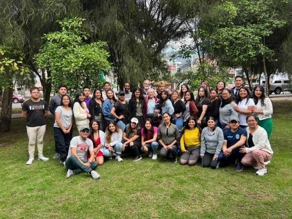 Young Ecuadorians receiving help from David's Educational Opportunity Fund. Credit: Courtesy of David's Educational Opportunity Fund