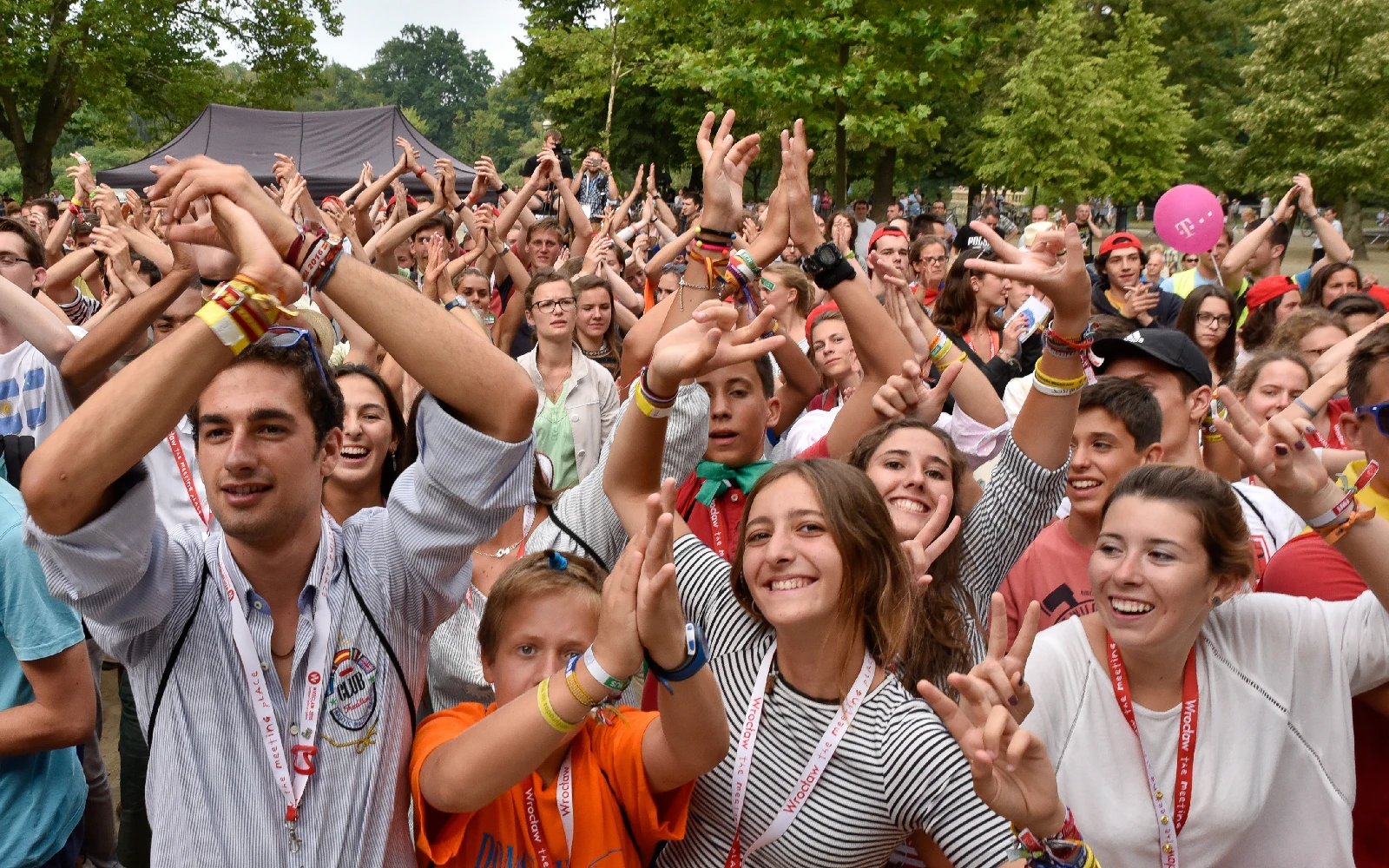 Peregrinos de la Jornada Mundial de la Juventud Cracovia 2016 participan en el concierto abierto Mercy Fest.?w=200&h=150