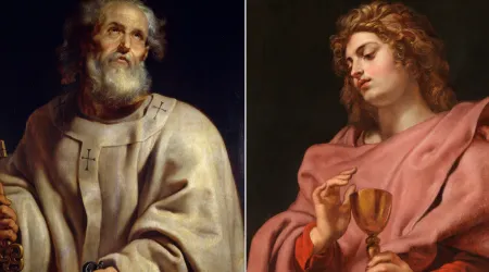 San Pedro y San Juan Evangelista, Rubens