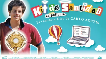 Cartel de "Kit de Santidad"