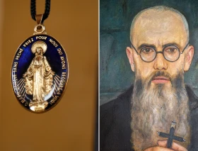 Así fue cómo San Maximiliano Kolbe «conquistó almas» con la Medalla Milagrosa