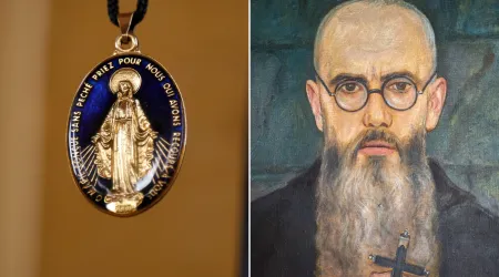 Medalla Milagrosa y San Maximiliano Kolbe