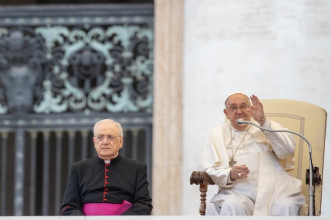 El Papa Francisco en la Audiencia General de este miércoles 20 de noviembre