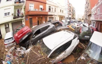 Imagen del desastre producido por las inundaciones en el este de España a finales de octubre de 2024.