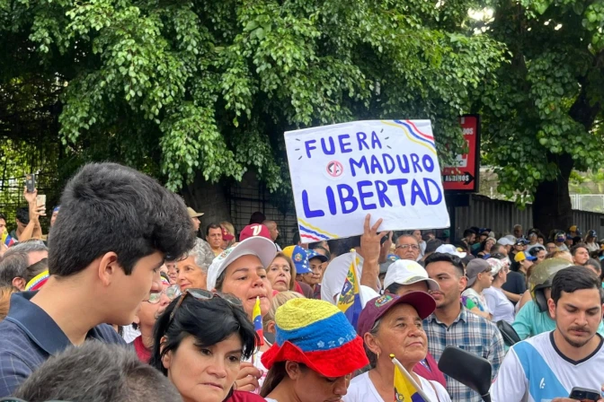 Protesta en Venezuela