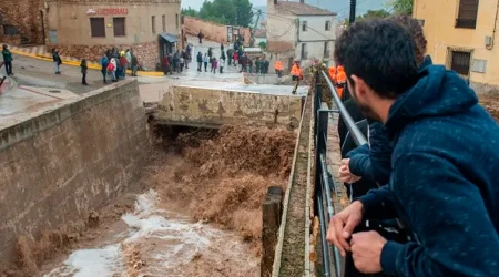 Lluvias en España.