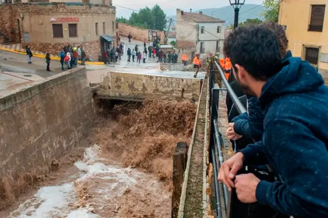 Lluvias en España.