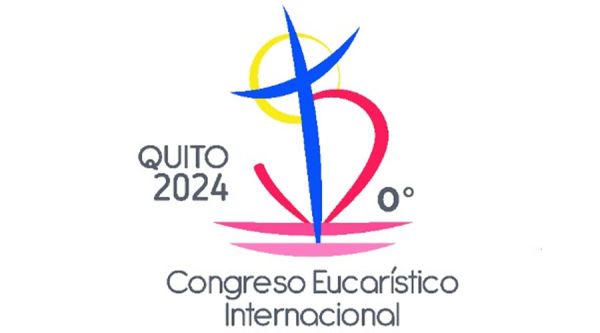 Logo del 53° Congreso Eucarístico Internacional Quito 2024. Crédito: IEC Quito 2024