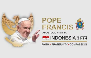 Logotipo de la visita del Papa Francisco a Indonesia Crédito: Vatican Media