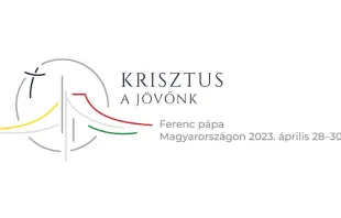 Logo del viaje del Papa Francisco a Hungría. Crédito: Oficina de Prensa Santa Sede 