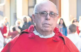 El P. Alfonso López Benito, canónigo emérito de la Catedral de Valencia (España). Crédito: AVAN / A. Sáiz.