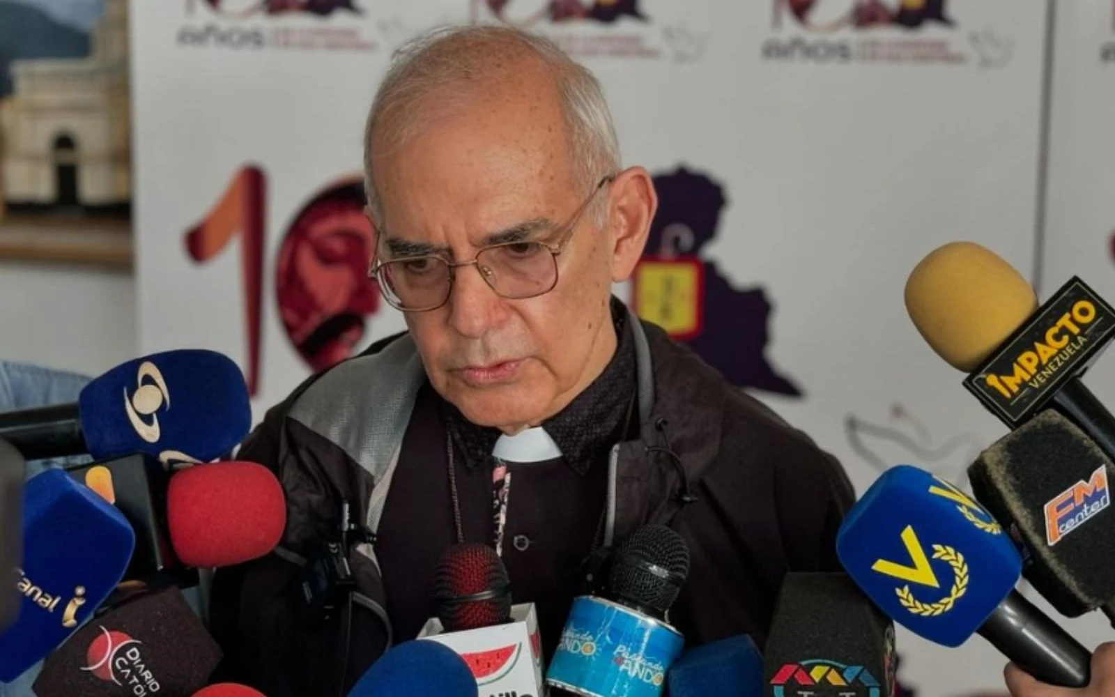 Mons. Mario Moronta, Obispo de San Cristóbal, durante una declaración a medios nacionales e internacionales.?w=200&h=150