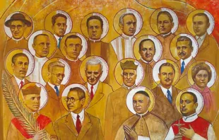 Imagen oficial de los 20 mártires del siglo XX beatificados en Sevilla (España) el 18 de noviembre de 2023. Crédito: Archidiócesis de Sevilla