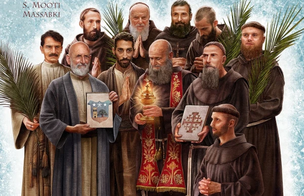 Image of the martyrs of Damascus. Credit: Courtesy