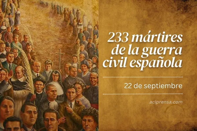 233 mártires de la guerra civil española