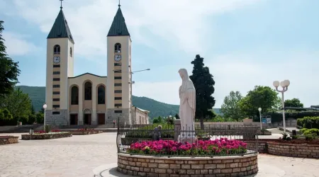 La iglesia de Santiago Apóstol en Medjugorje