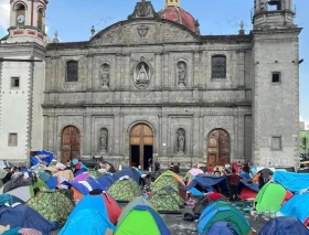 Con casi medio millón de migrantes atendidos, el 2023 fue un año “récord” para la Iglesia Católica en México