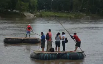 Visita de ONU México a la frontera con Guatemala