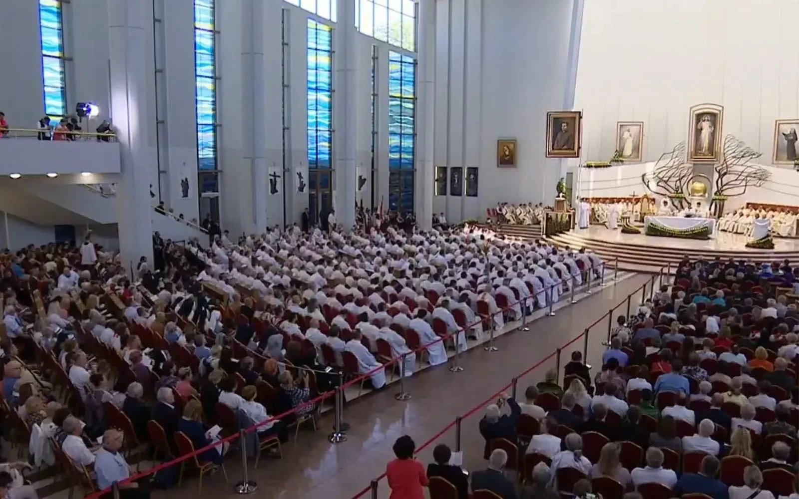 Misa de beatificación del P. Michał Rapacz en el Santuario de la Divina Misericordia en Cracovia-Łagiewniki, Polonia, el sábado 15 de junio de 2024.?w=200&h=150