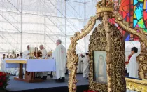 Misa de clausura del Congreso Eucarístico Internacional de Quito 2024.