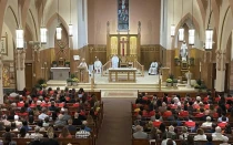 Se celebrará una misa de confirmación en la parroquia St. Mary el sábado 21 de septiembre de 2024 en Franklin, Massachusetts (Estados Unidos).