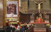 Misa de acción de gracias por canonización de los 11 Mártires de Damasco