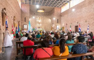 Edición anterior de la Misa del Migrante Crédito: Romina Fernández/ Iglesia Católica Montevideo