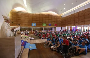 Misa de envío de los jóvenes voluntarios Crédito: Conferencia Episcopal de Chile