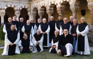 Comunidad de monjes trapenses de San Pedro de Cardeña (España). Crédito: Archidiócesis de Burgos 