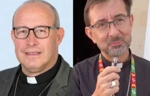 Mons.  José Antonio Satué y Mons. José Cobo Crédito: Conferencia Episcopal Española/ Almudena M-B