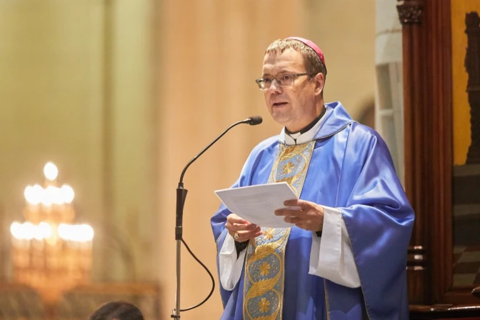 Mons. Jesús Vidal, Obispo de Segovia (España).