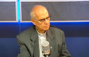 Mons. Mario Moronta, Obispo de San Cristóbal, en Estudio 9 de Vatican News Crédito: Vatican News | Youtube