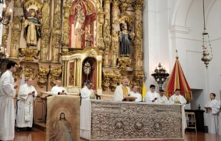 Misa en memoria de Enrique Shaw Crédito: Obispado Castrense de Argentina