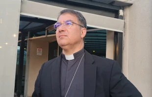 Mons. Oscar Cantú, Obispo de San José, California (Estados Unidos). Crédito: Diego López Marina / EWTN News.