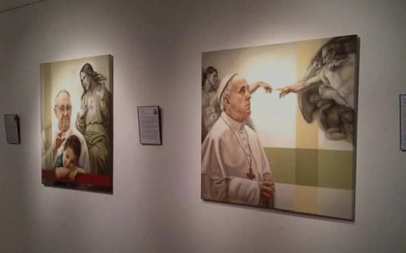 “Recen por mí”: Una muestra de arte en Argentina invita a pedir por la salud del Papa Francisco