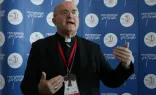 El Obispo de Orihuela-Alicante (España), Mons. José Ignacio Munilla, en el Congreso Eucarístico Internacional en Quito (Ecuador).