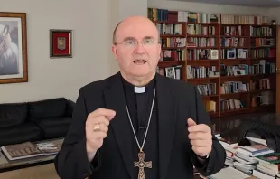 Mons. José Ignacio Munilla, Obispo de Orihuela-Alicante (España). Crédito: YouTube En ti confío.