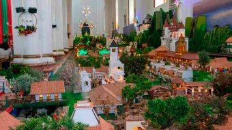 Nacimiento costumbrista del Santuario San José de Venecia, Antioquia.