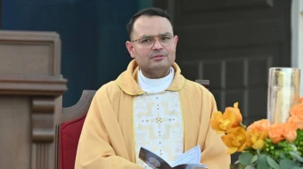 El P. Nedward Andrade, párroco de la Basílica de Chiquinquirá en Maracaibo.