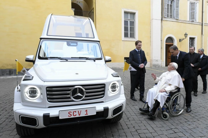 Papa Francisco Mercedes