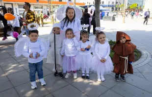 Niños de Concepción en la Fiesta de la Luz Crédito: Página de Facebook - Colegios Arzobispado de Concepción