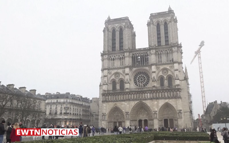 Notre Dame de París recibe récord de visitas: 800.000 en el primer mes tras reapertura