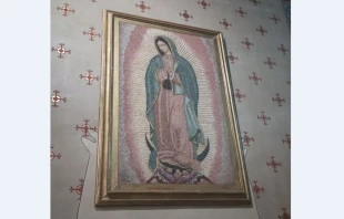 La Virgen de Guadalupe en Notre Dame. Crédito: Cortesía Martín Muñoz Ledo.