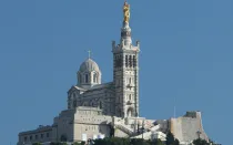 Basílica de Notre Dame de la Garde en Marsella (Francia)