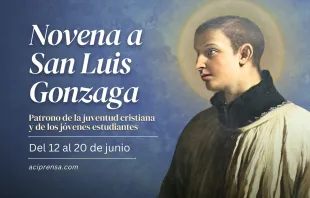 null Novena a San Luis Gonzaga / ACI Prensa
