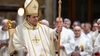 El nuevo Obispo Auxiliar de Roma, Mons. Renato Tarantelli Baccari.